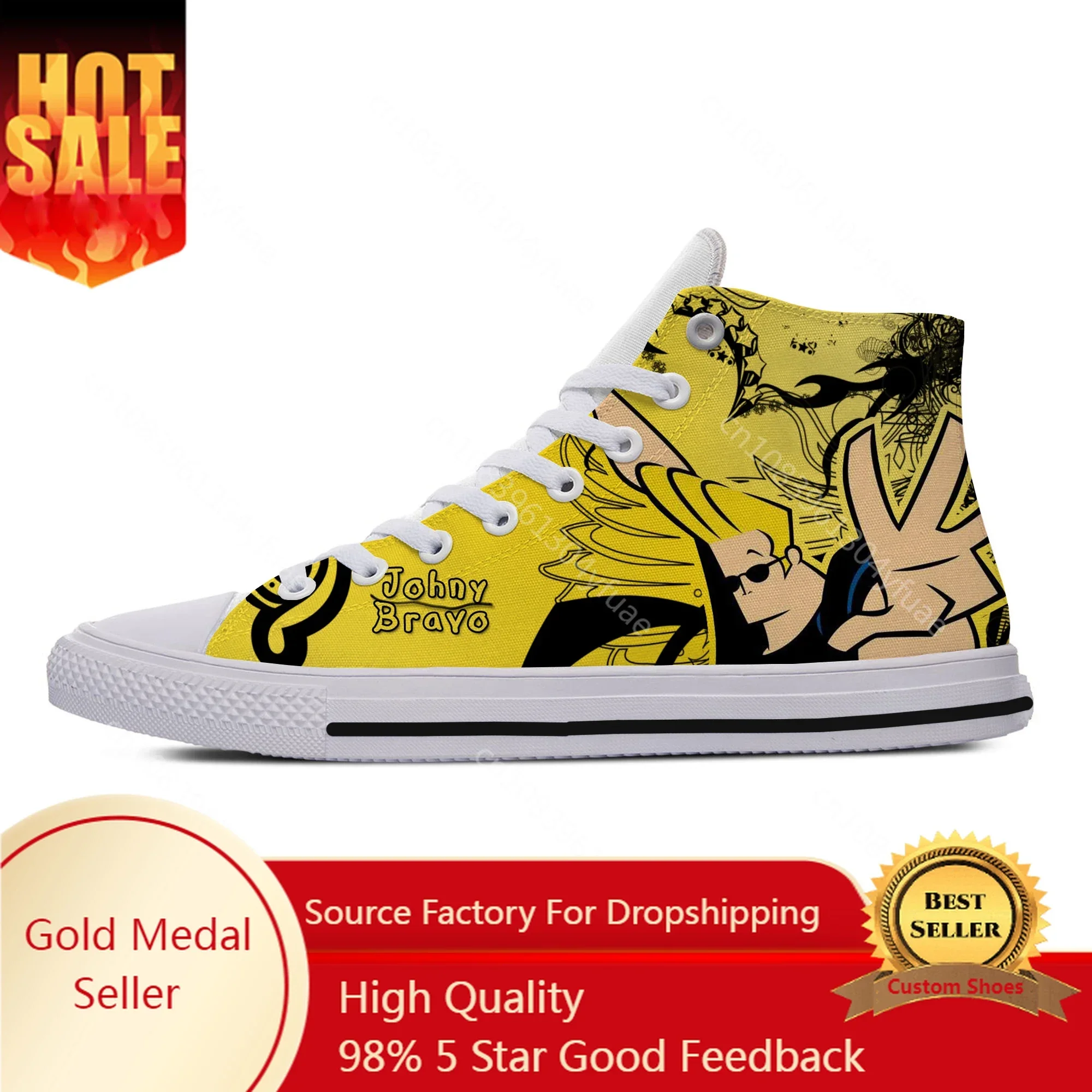 Men Shoes Red - Johnny Bravo Bisep Sepatu Kebugaran Merah