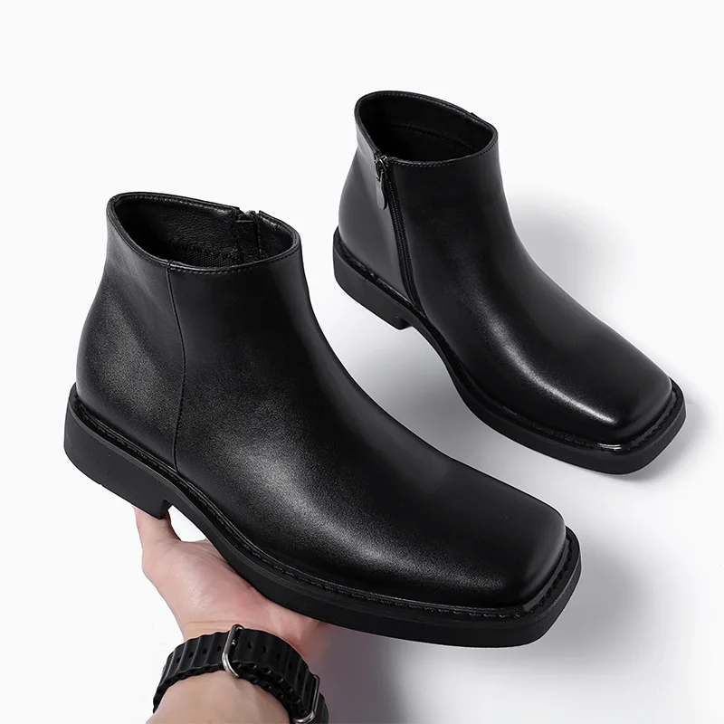 Men'S Shoes Qn - Sepatu Kulit Kasual Pria Fashion Baru