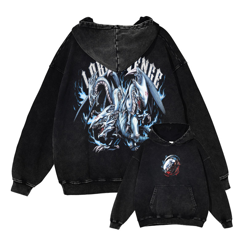 Men'S Shoes Xl - Hoodie Yu Gi Oh Motif Naga