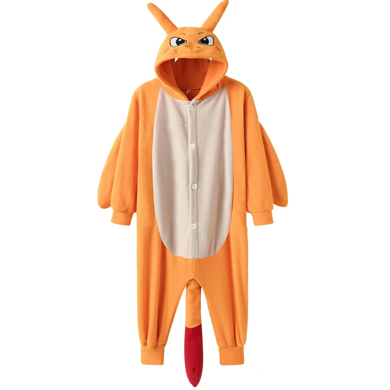 Men'S Shoes Xl - Piyama Kostum Cosplay Onesie Charizard untuk