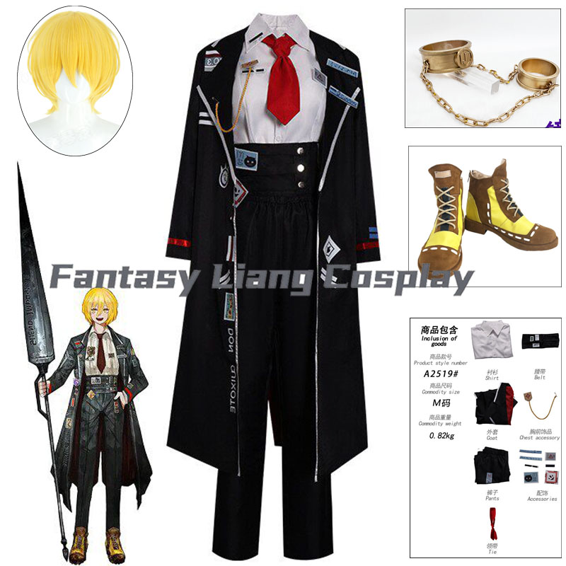 Men Shoes Japan - Sepatu Wig Kostum Cosplay Game Limbus