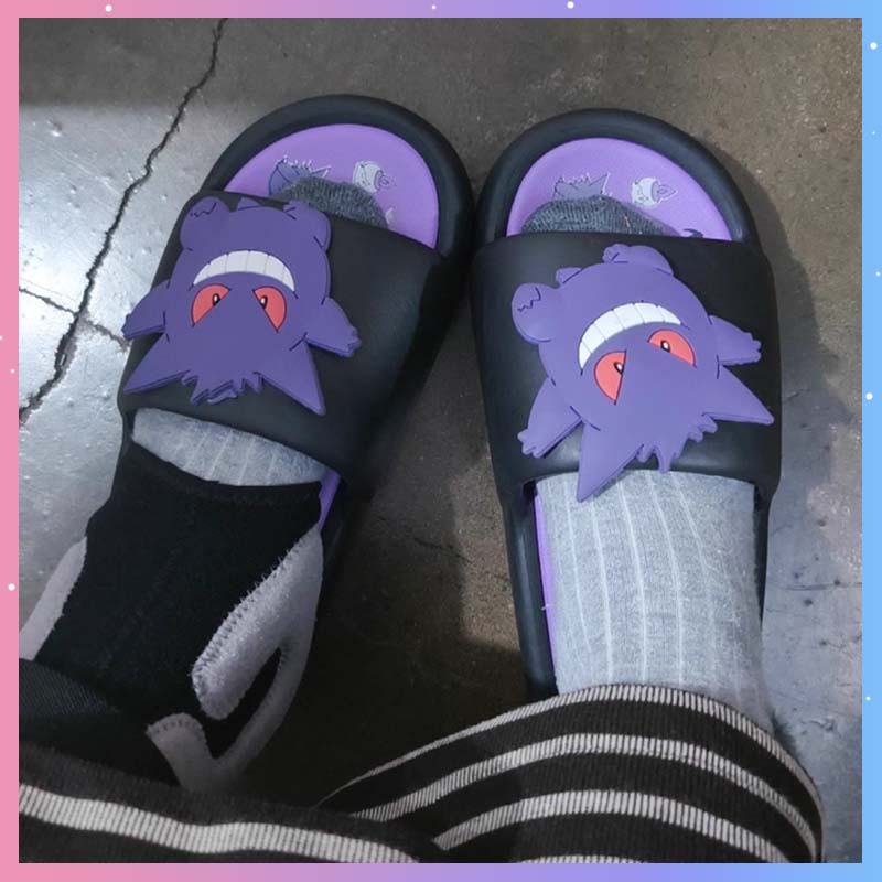 Men Shoes Japan - Sandal Gengar Anime Kartun Kawaii Lucu