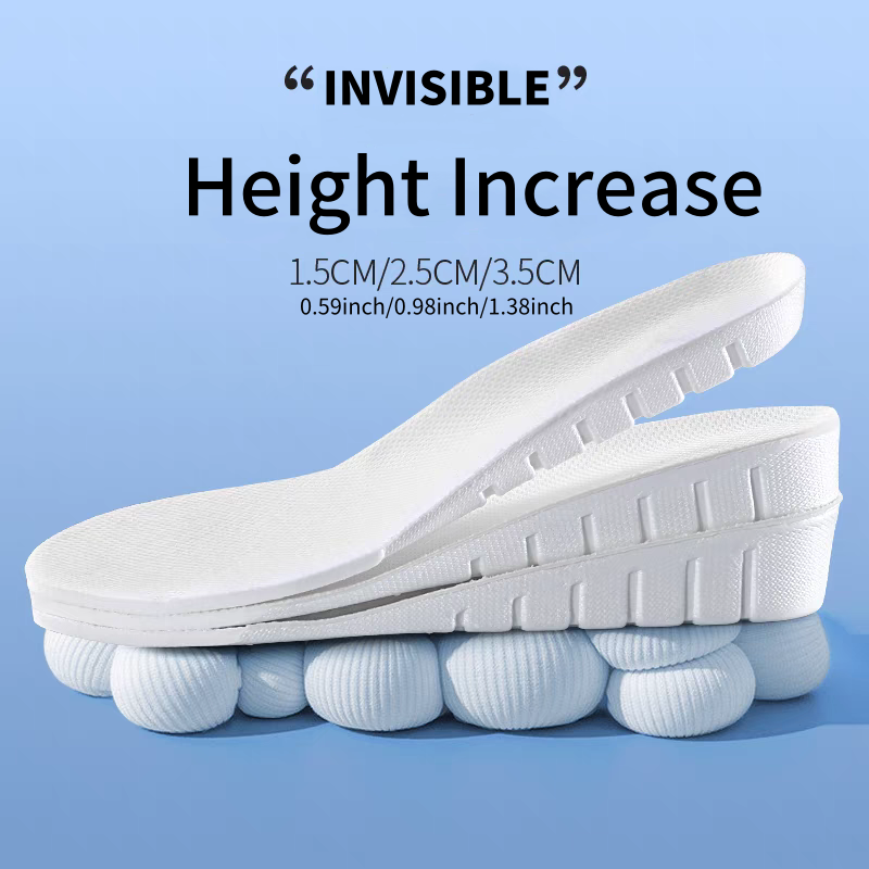 Men Shoes Outlet - 1 Pasang Baru 1.5-3.5Cm Sol Penambah
