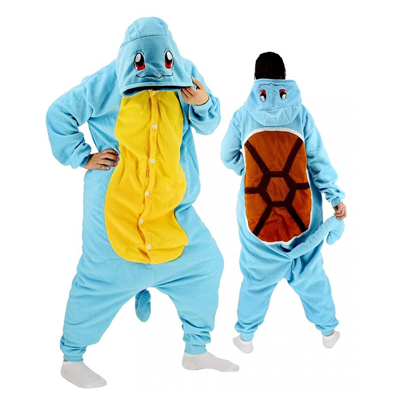 Men'S Shoes Xl - Kostum Piyama Cosplay Kartun Halloween Squirtle