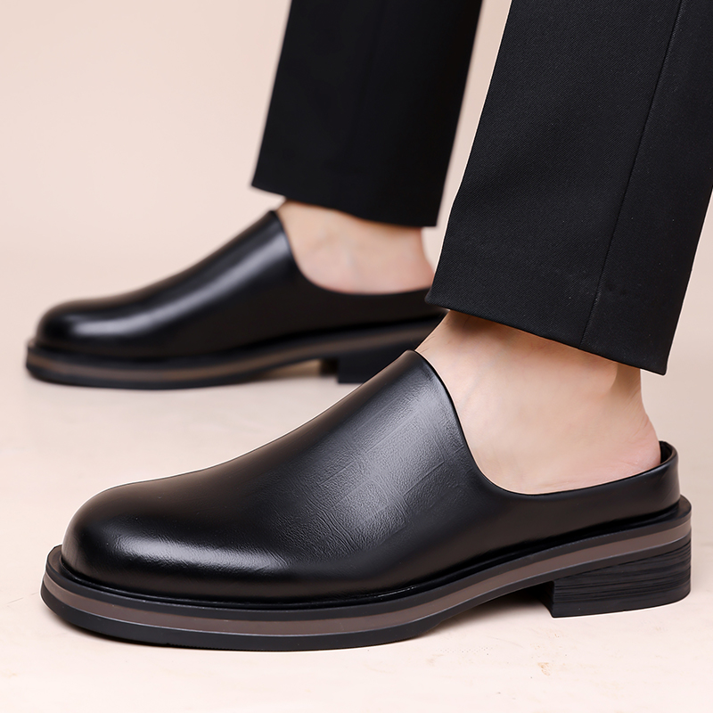 Men'S Shoes Qn - Sepatu Slip-On Pria, Sepatu Kulit Kasual