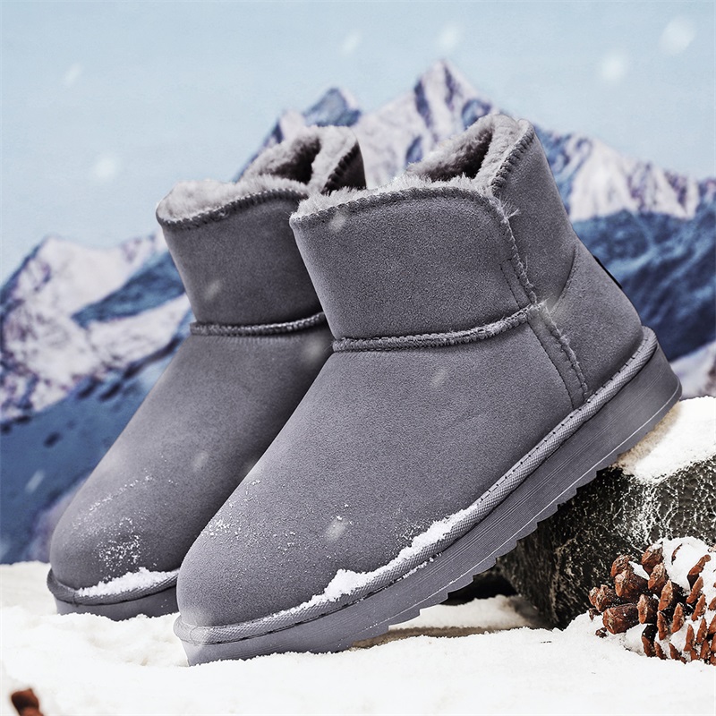 Men Shoes Online - Sepatu Bot Salju Gaya Pasangan Musim