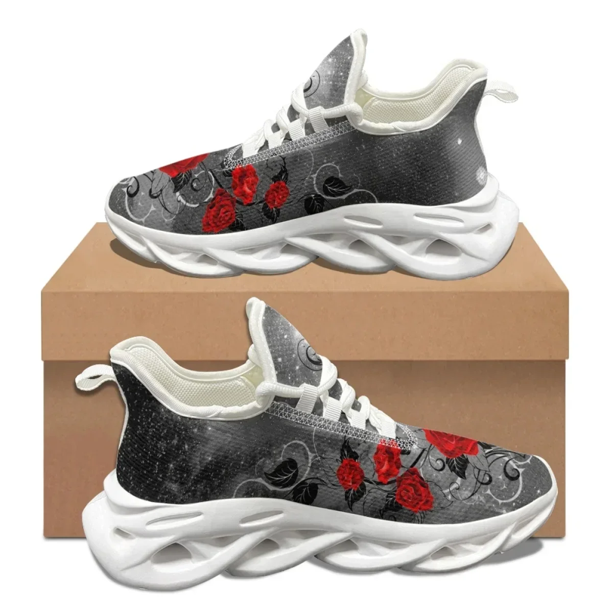 Men Shoes Red - Hadiah Hari Valentine Sepatu Wanita Desain