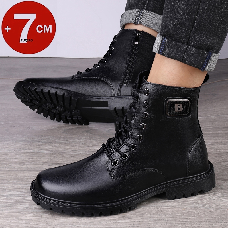 Sepatu Boots Kulit Asli Pria d - Men'S Shoes Qn ulasan dan harga