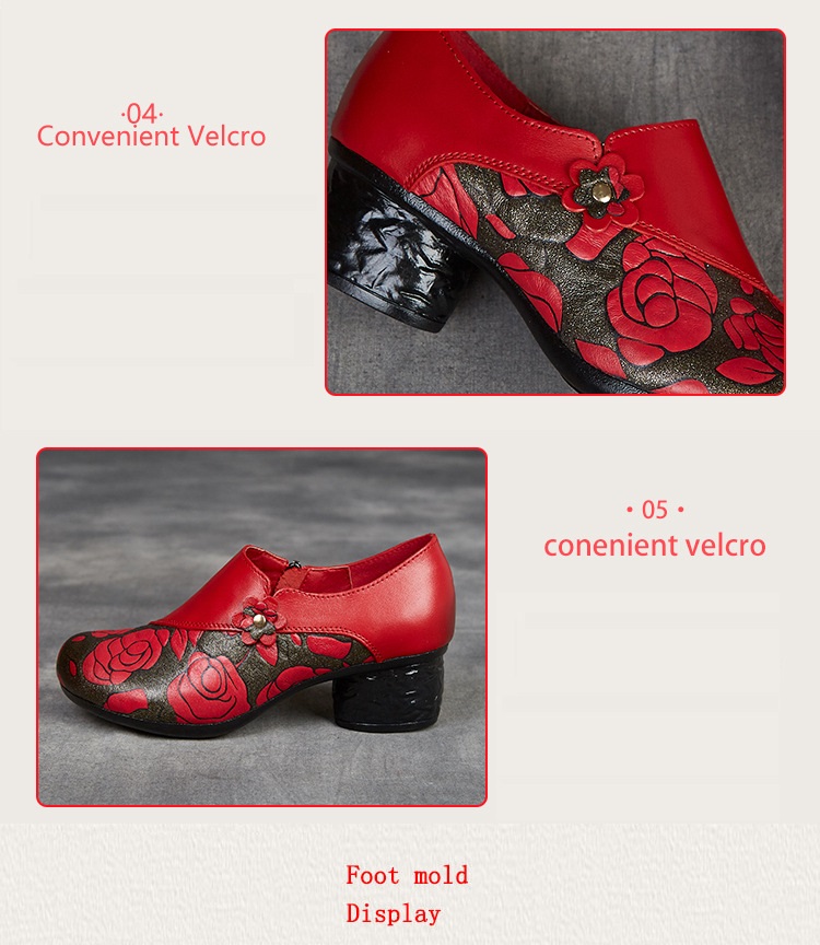 Sepatu Wanita Kulit Asli Etnis - Men Shoes Red ulasan dan harga