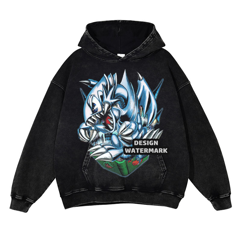Hoodie Yu Gi Oh Motif Naga Mat - Men'S Shoes Xl ulasan dan harga