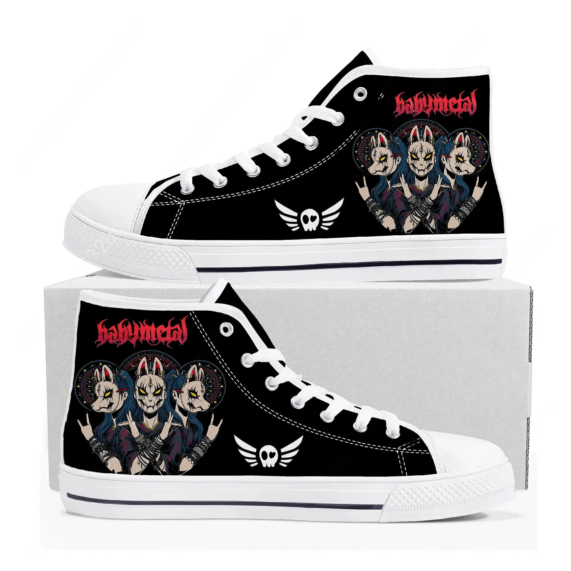 Sepatu High Top Babymetal Japa - Men Shoes Japan ulasan dan harga