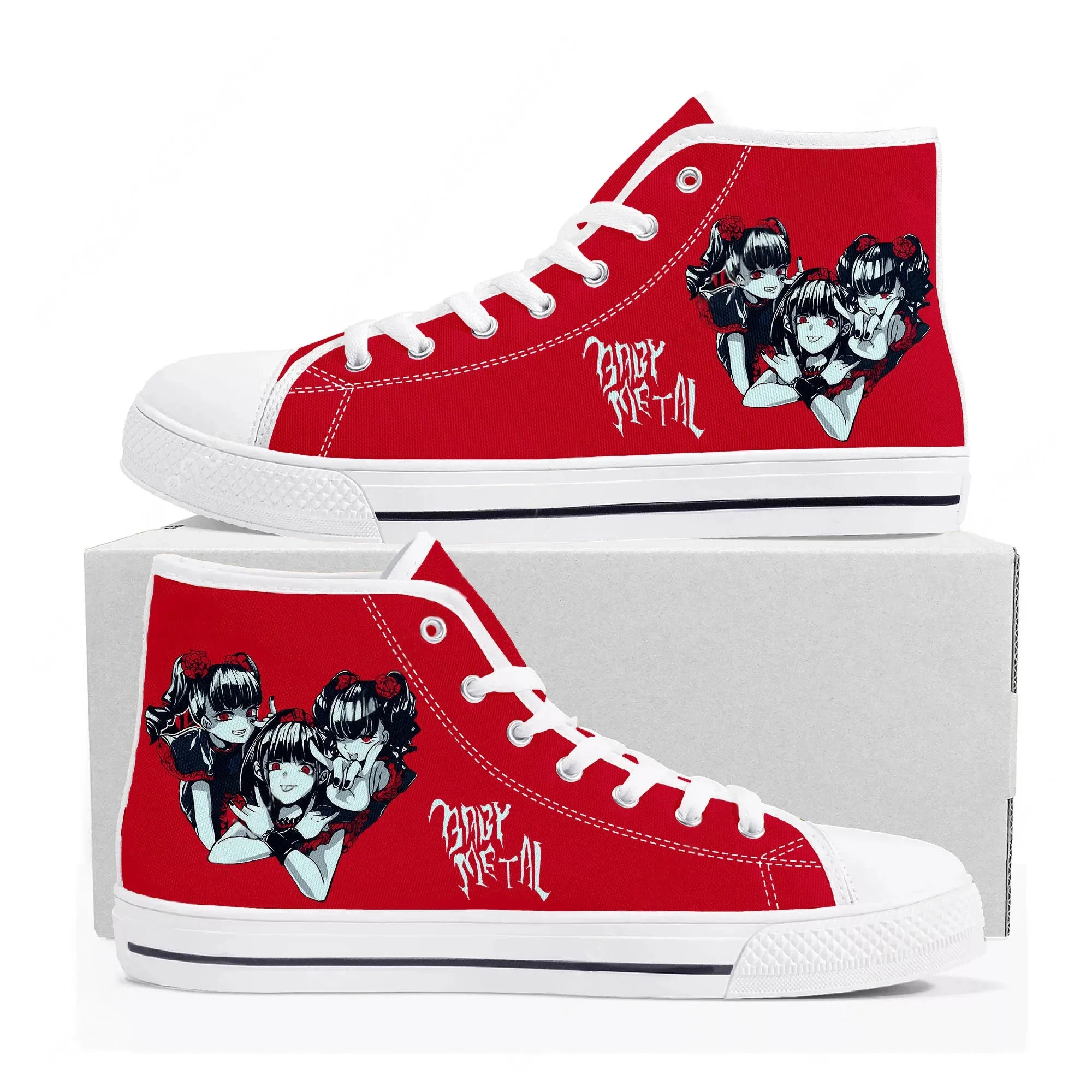 Sepatu High Top Babymetal Japa - Men Shoes Japan ulasan dan harga