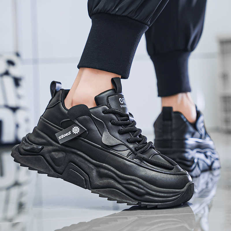 Sepatu Olahraga Pria Tenis Pla - Men Shoes Black ulasan dan harga