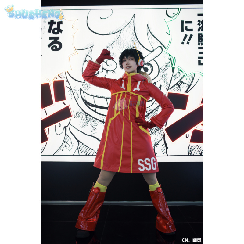 Kostum Cosplay Monkey D Luffy  - Men Shoes Red ulasan dan harga