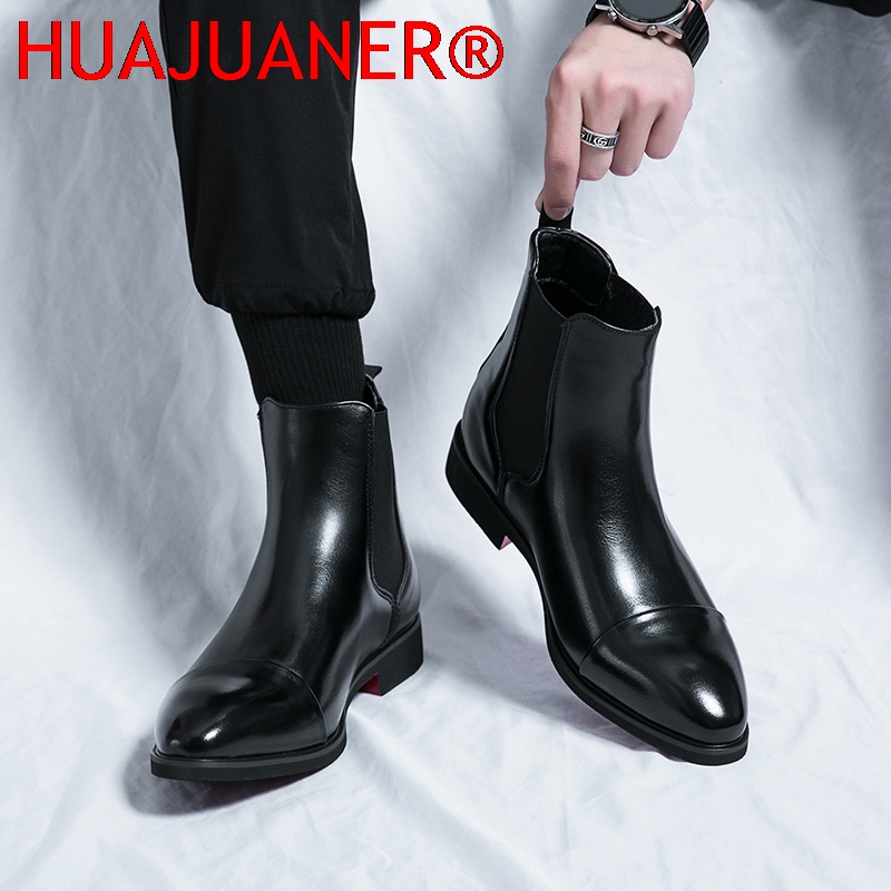 Sepatu Chelsea Hitam Pria Gaya - Men'S Shoes Qn ulasan dan harga