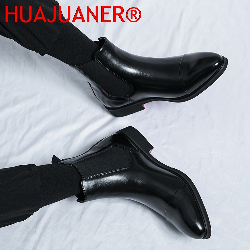 Sepatu Chelsea Hitam Pria Gaya - Men'S Shoes Qn ulasan dan harga
