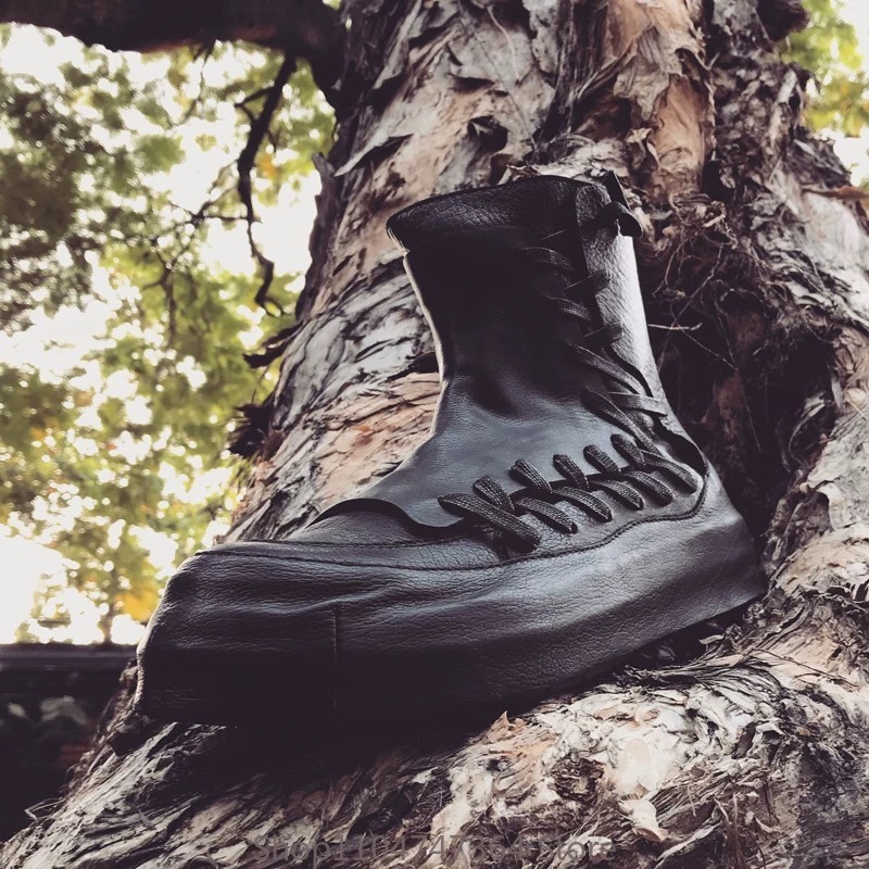 Sepatu Boots Kulit Asli Desain - Men'S Shoes Qn ulasan dan harga