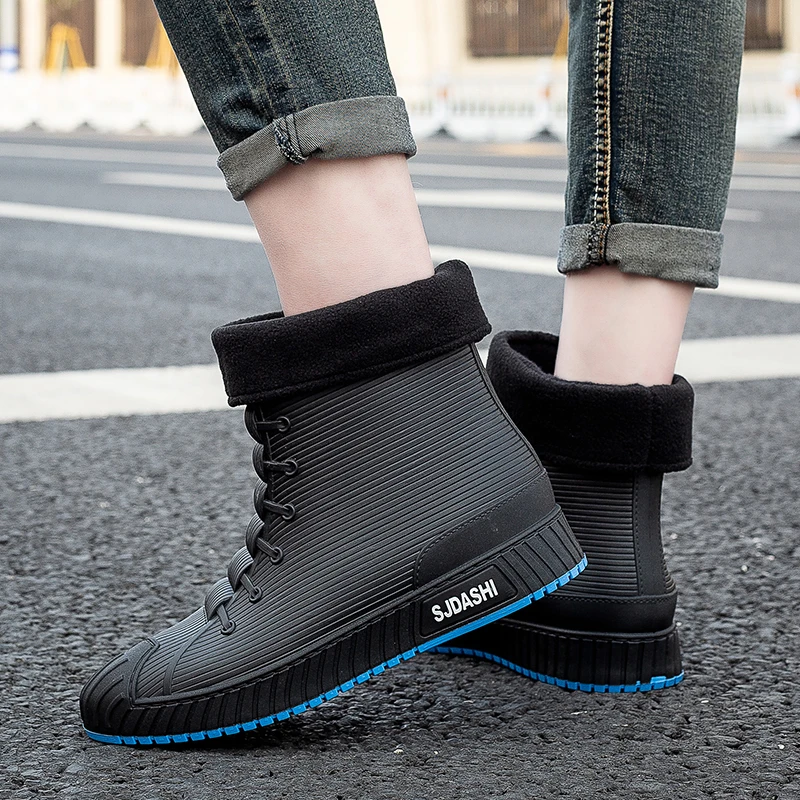 Sepatu Tahan Air Laras Pendek  - Men Shoes Online ulasan dan harga