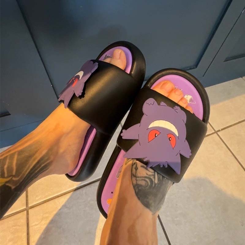 Sandal Gengar Anime Kartun Kaw - Men Shoes Japan ulasan dan harga