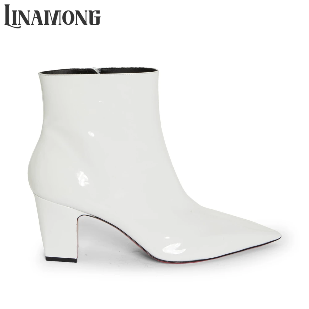 Sepatu Bot Hak Blok 5Cm untuk  - Men Shoes White Colour ulasan dan harga