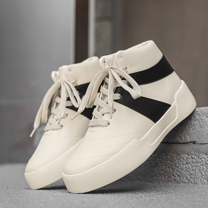 Sepatu Fashion Ringan Anti Sel - Men Shoes White Colour ulasan dan harga