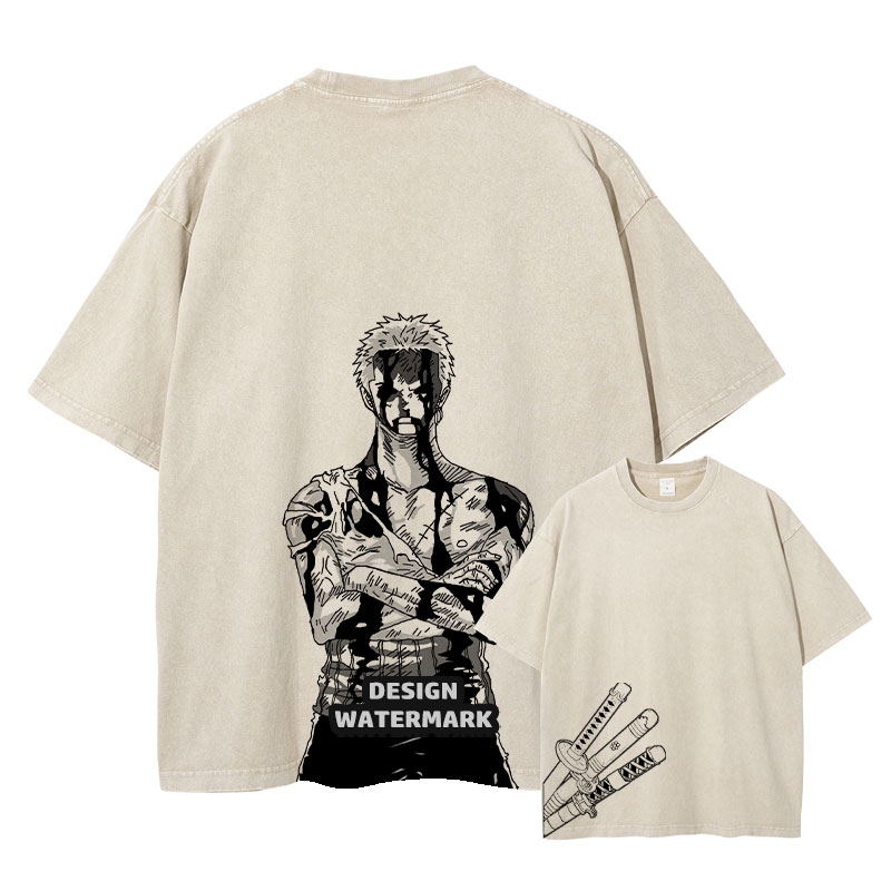 Kaus Roronoa Zoro Kaus Anime O - Men'S Shoes Xl ulasan dan harga