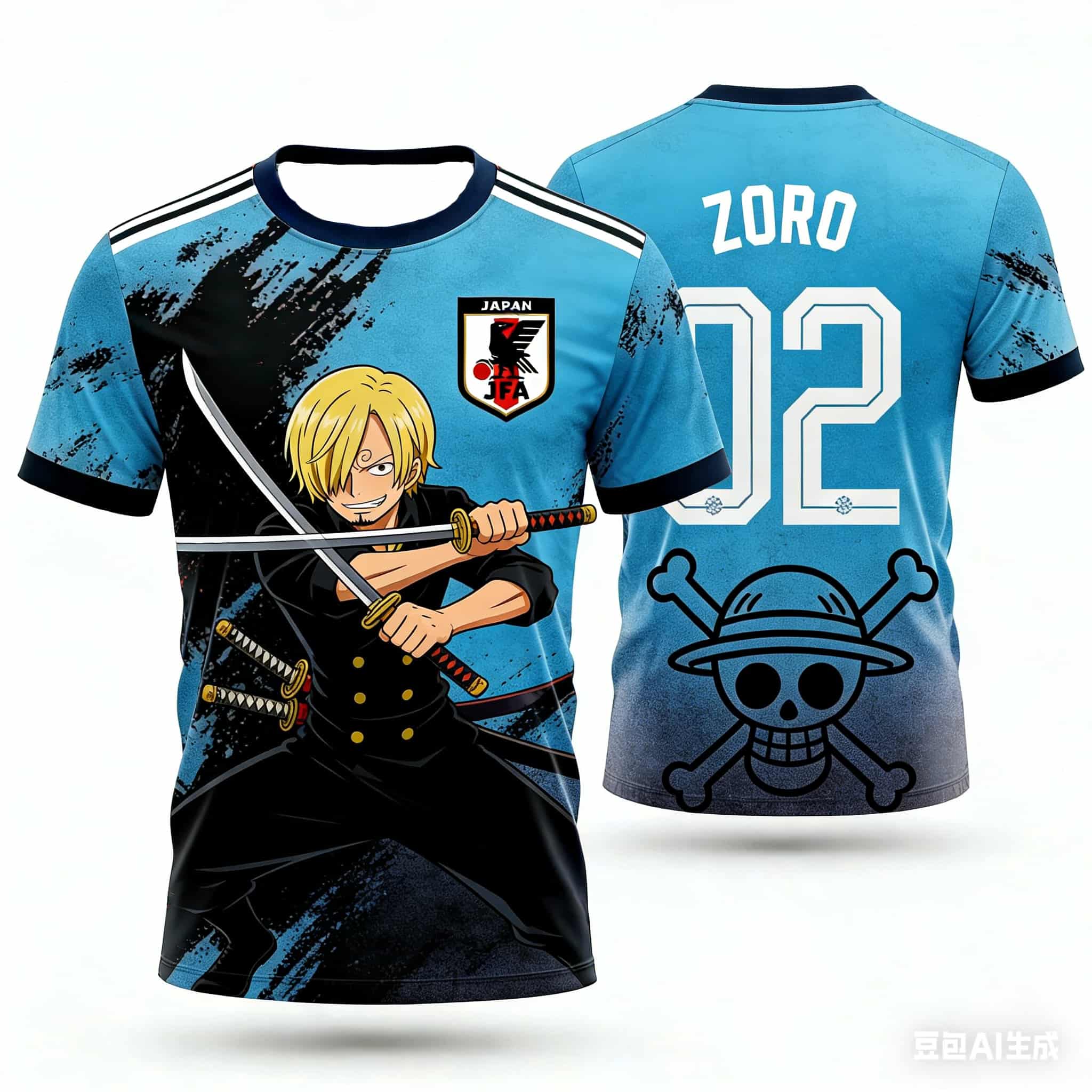 Jersey Sepak Bola Luffy One Pi - Men Shoes Japan ulasan dan harga