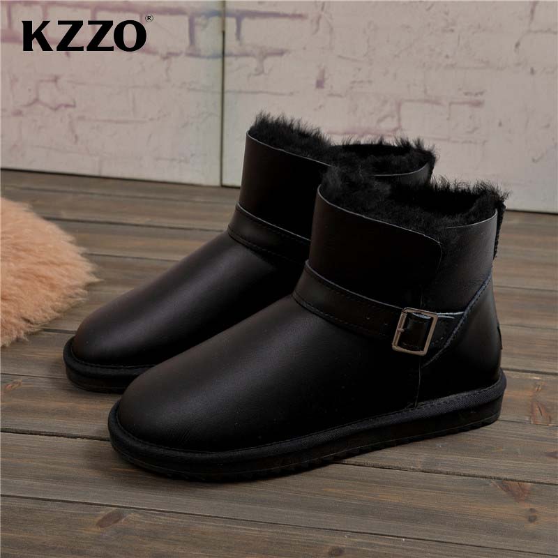 KZZO 2025 Sepatu Bot Salju Mus - Men Shoes Online ulasan dan harga
