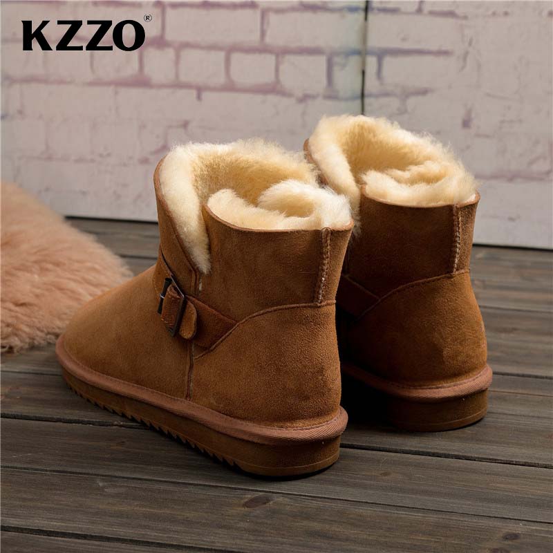 KZZO 2025 Sepatu Bot Salju Mus - Men Shoes Online ulasan dan harga