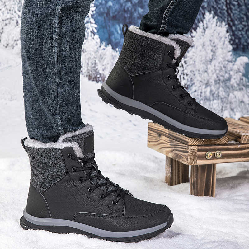 Sepatu High Top Performa Tingg - Men Shoes Black ulasan dan harga