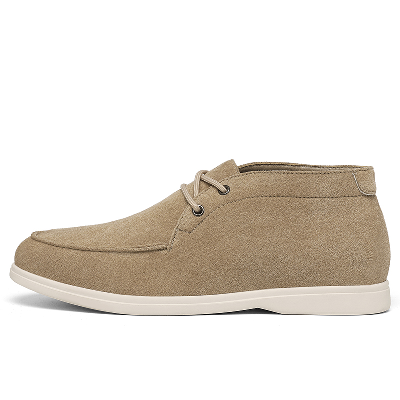Sepatu Chukka Kulit Suede Gaya - Men'S Shoes No Laces ulasan dan harga