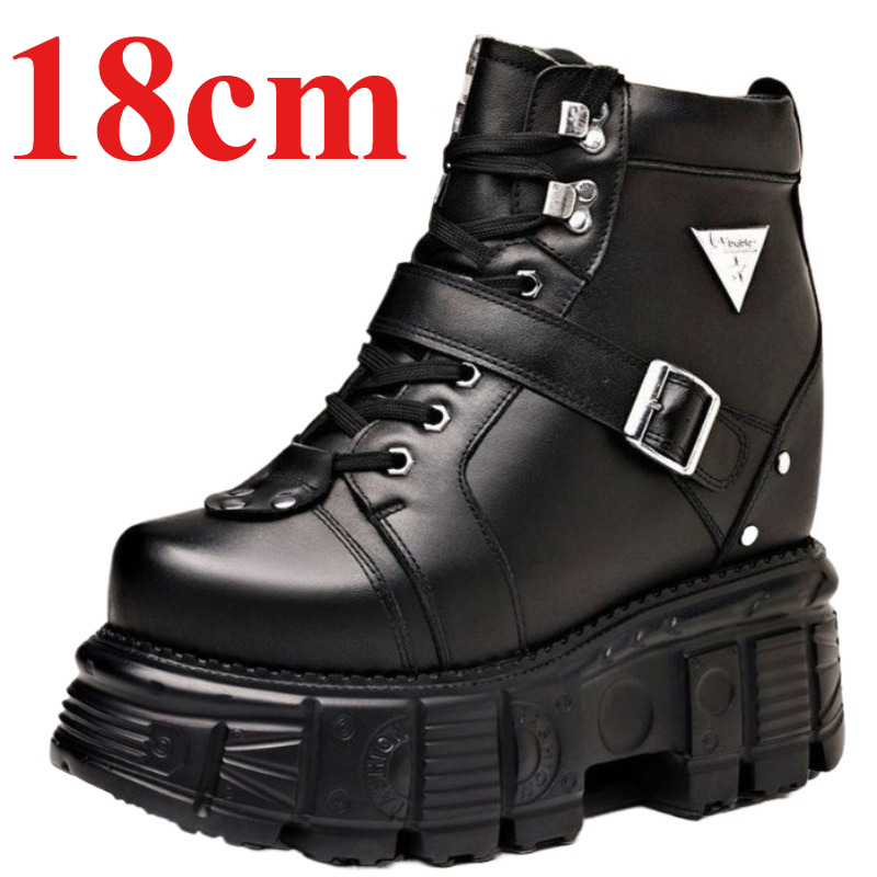 Sepatu Boots Kulit Asli untuk  - Men'S Shoes No Laces ulasan dan harga