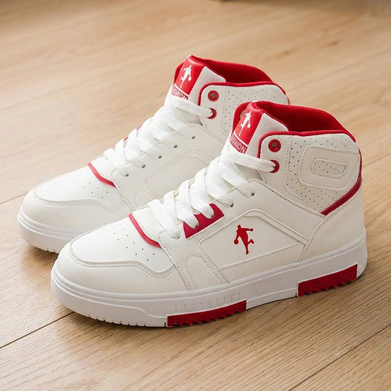 Sepatu Sneakers Pria Putih Hig - Men Shoes White Colour ulasan dan harga