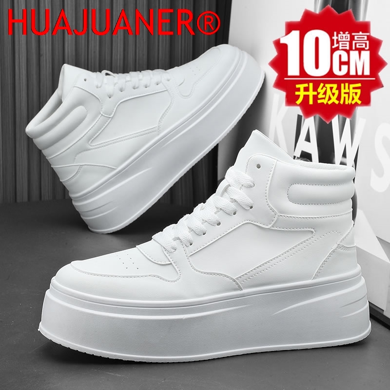 Sepatu Pria High-Top Kulit, Se - Men'S Shoes Qn ulasan dan harga