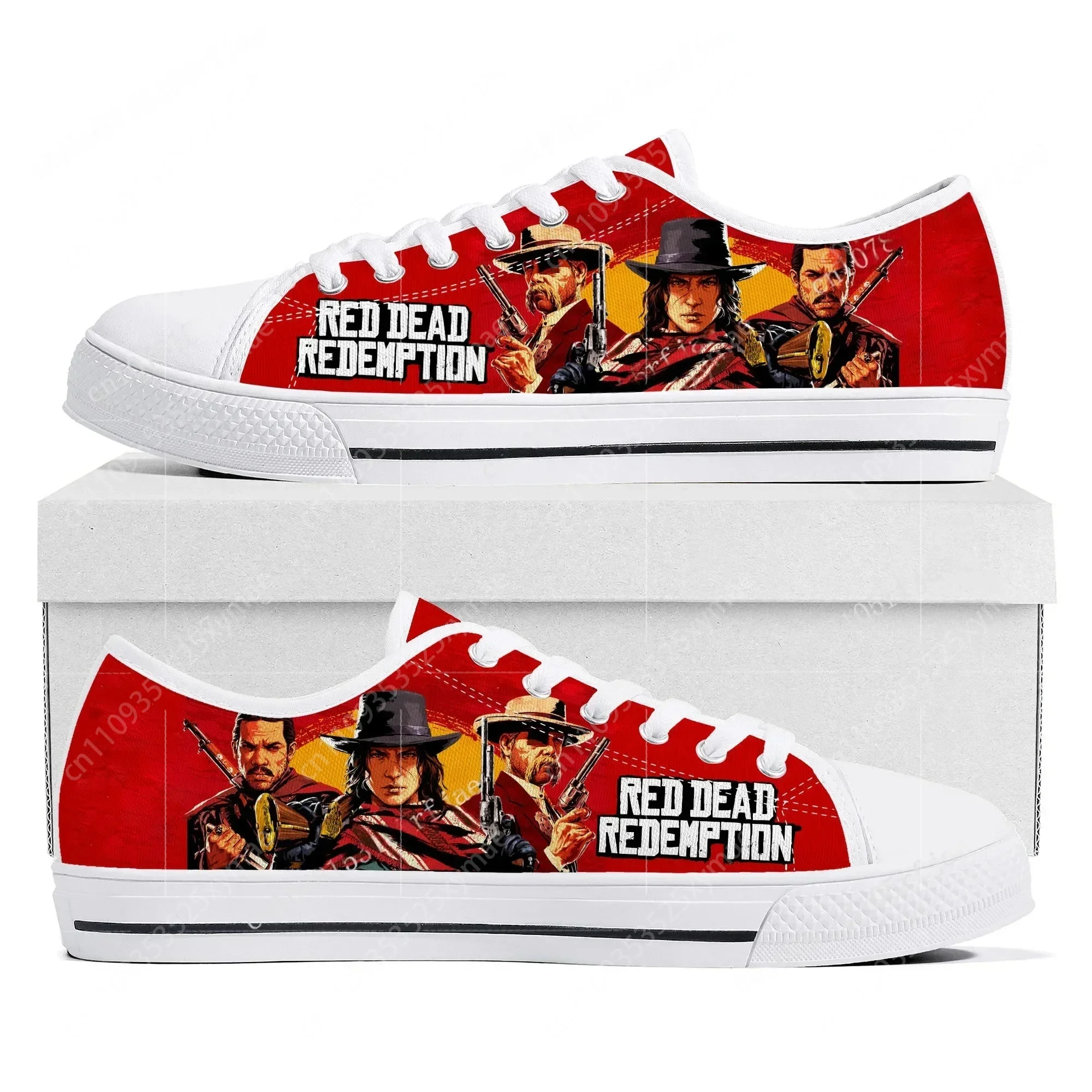 Video Game Red Dead Redemption - Men Shoes Red ulasan dan harga