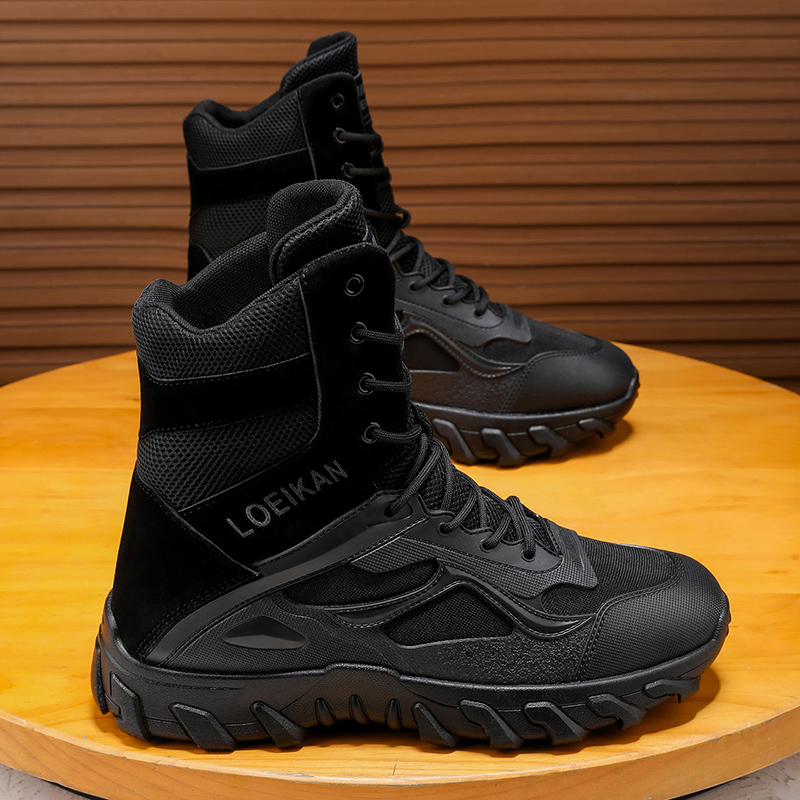 Sepatu Bot Taktis Militer Pria - Men'S Shoes Hugo Boss ulasan dan harga