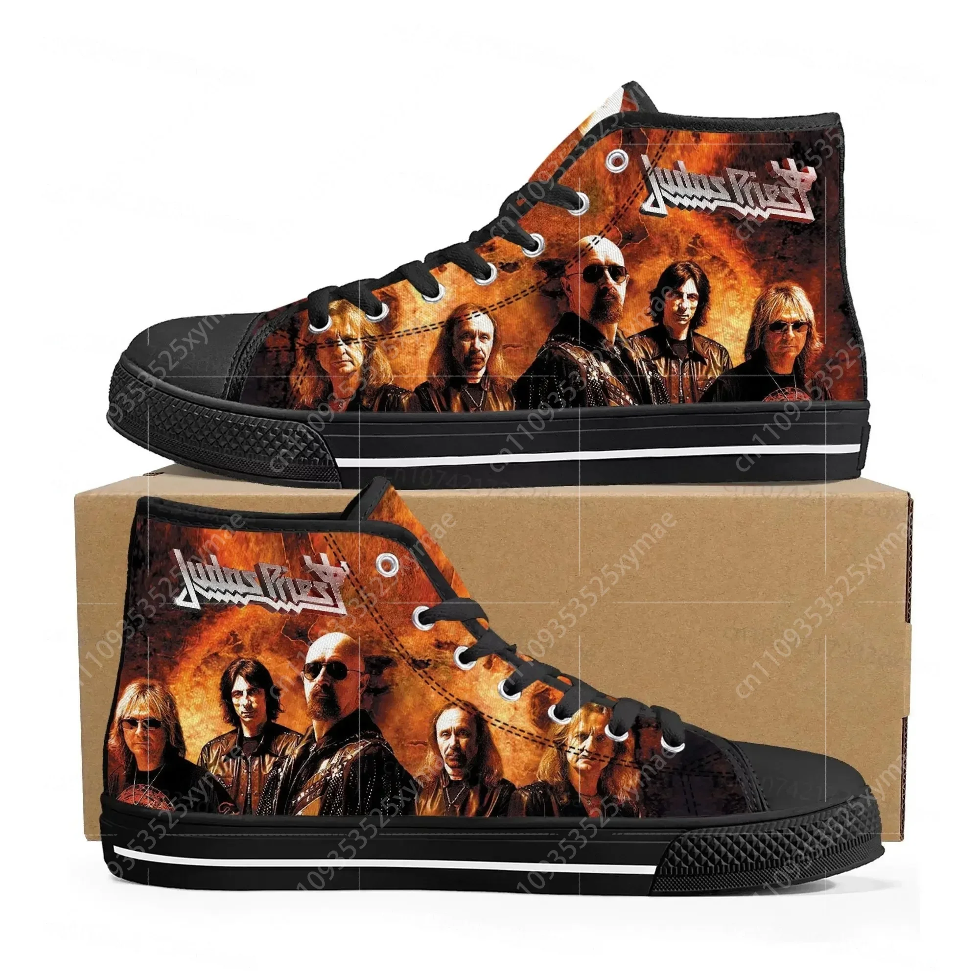 Judas Priest Heavy Metal Rock  - Men'S Shoes Qn ulasan dan harga