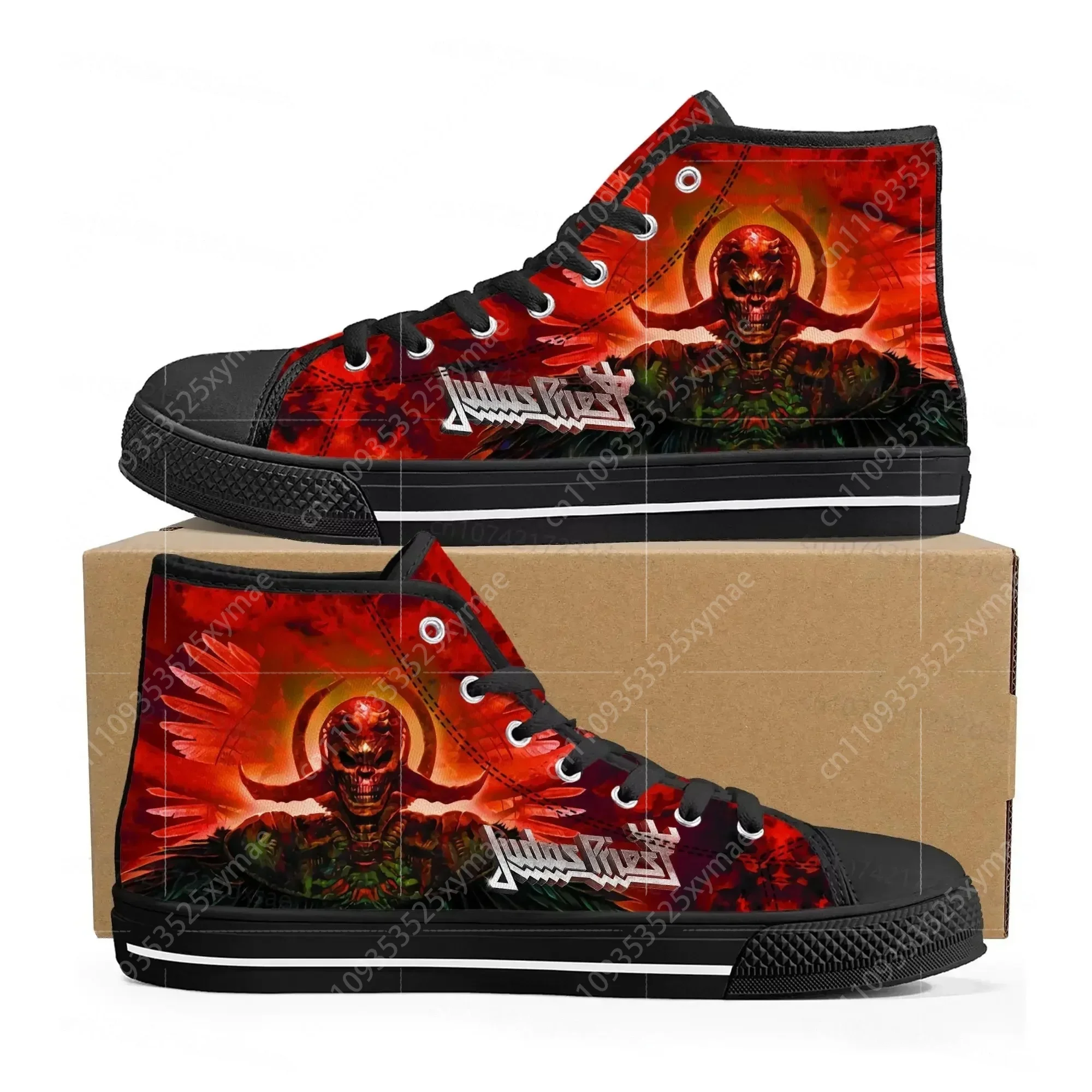 Judas Priest Heavy Metal Rock  - Men'S Shoes Qn ulasan dan harga