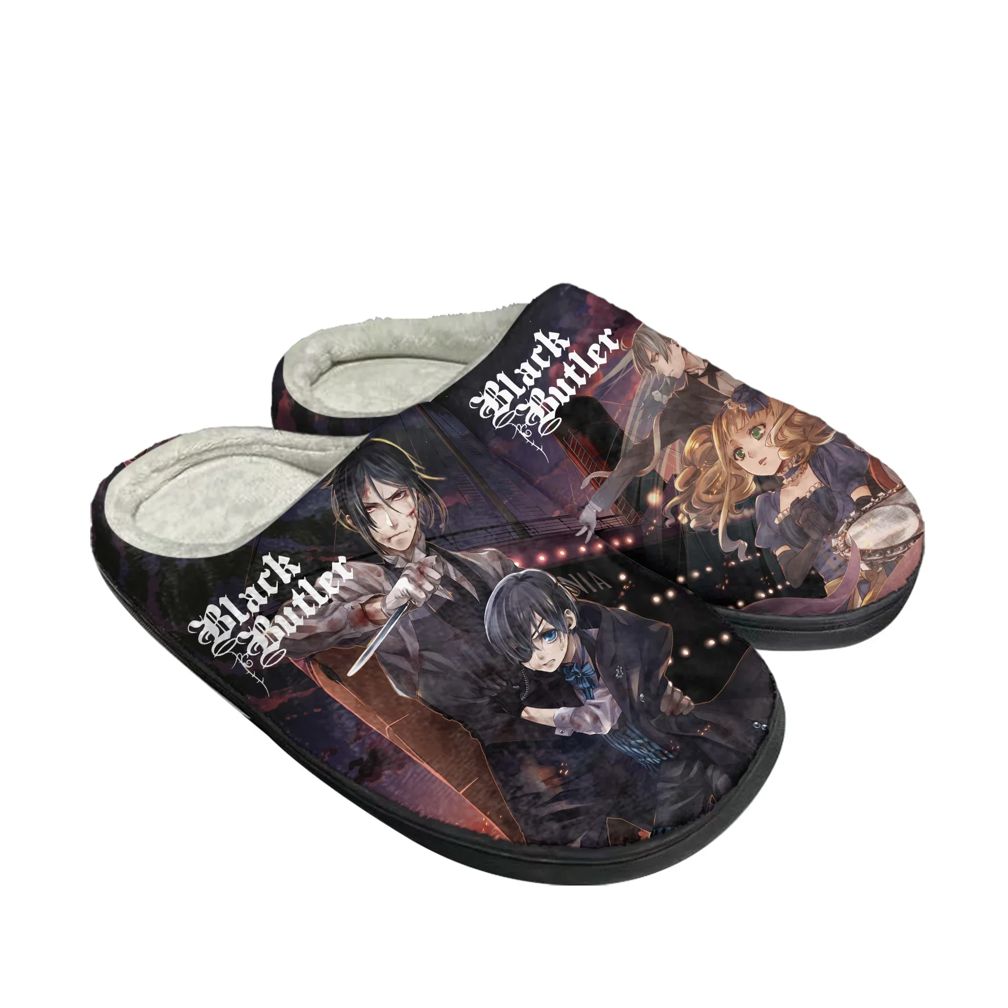 Black Butler Home Cotton Slipp - Men Shoes Black ulasan dan harga