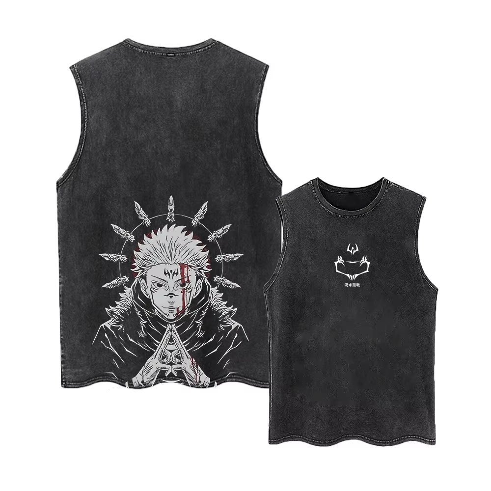 Kaos Tank Top Anime Jujutsu Ka - Men Shoes Japan ulasan dan harga
