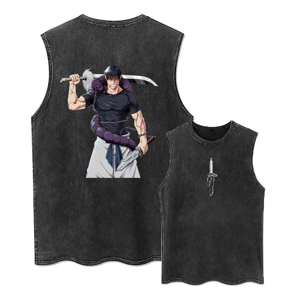 Kaos Tank Top Anime Jujutsu Ka - Men Shoes Japan ulasan dan harga